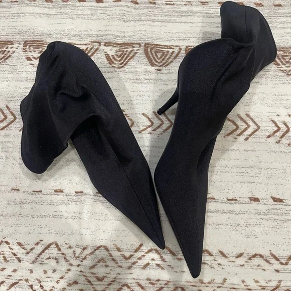 Balenciaga Knife Boots Black New - Picture 3 of 7